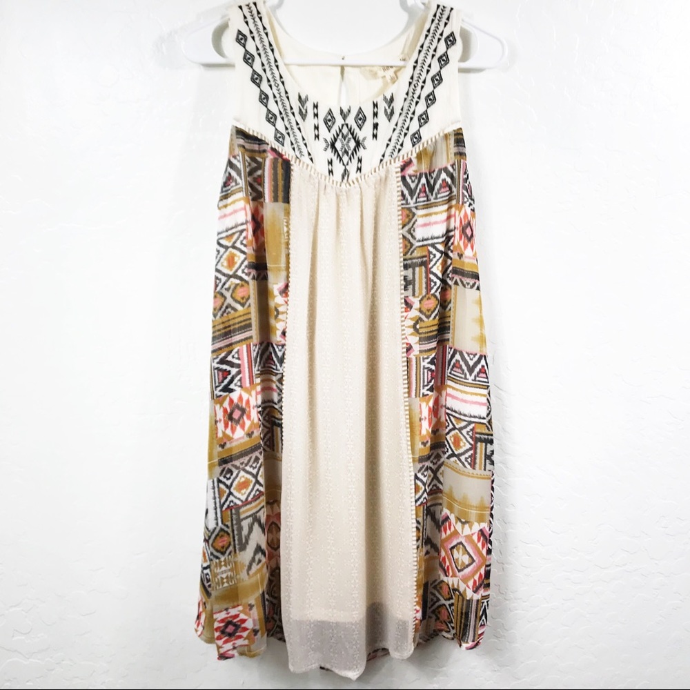 Rewind Boho Printed Flowy Dress